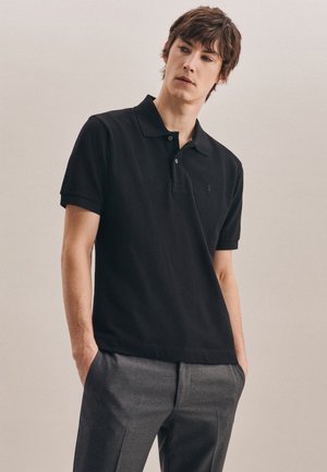 Seidensticker Poloshirt - schwarz