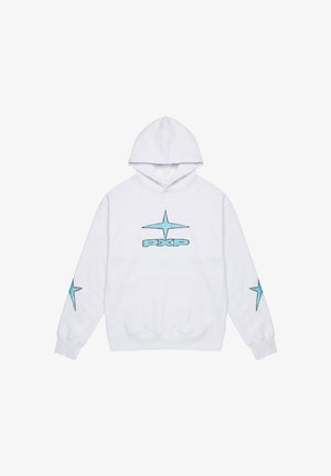 Project X Paris, SWEAT À CAPUCHE EMPIÈCEMENTS TAG - Felpa con cappuccio - blanc