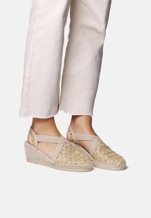 TERRA - Platform heels - natural