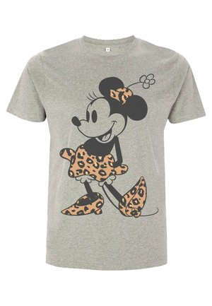 MICKEY  FRIENDS LEOPARD MOUSE - T-shirts print - melange grey