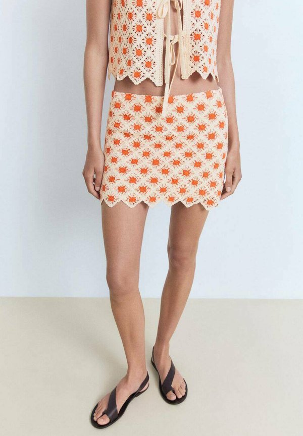 Mini skirt - orange