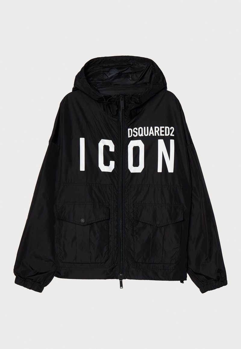 DSQUARED2 ICON Windjack zwart