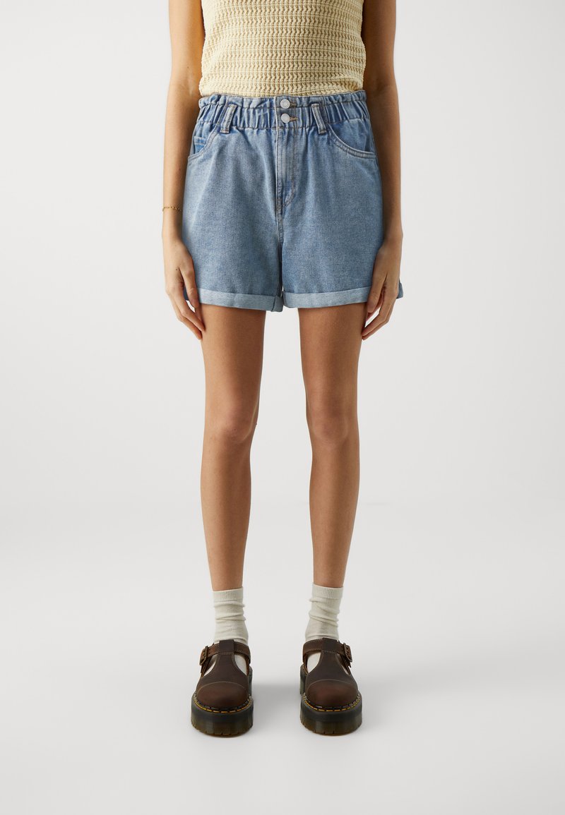 Vero Moda Light Blue Cotton Shorts