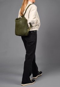 The Bagging Co KNITTED - Rugzak - Green khaki