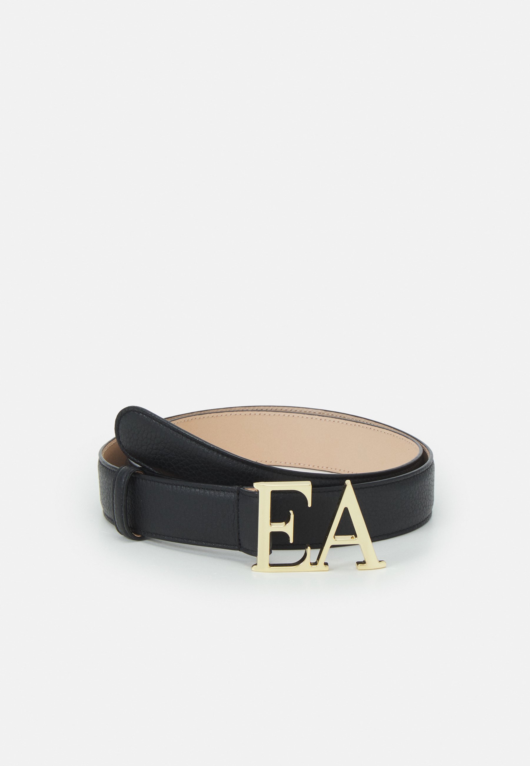 b741Q Donna Emporio Armani FIBBIA LOGO - Cintura - black/nero b741Q Donna Emporio Armani FIBBIA LOGO - Cintura - black/nero