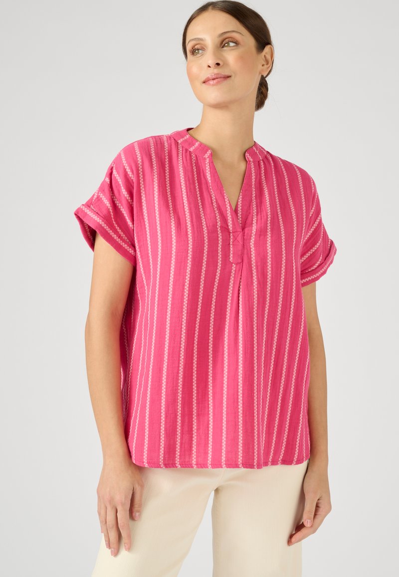 Blouse Tunique Damart Taille 50 - Manches 3/4 Multicolore - Occasion Très Bon état