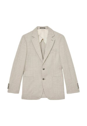 Reiss, REGULAR FIT - BARDO SINGLE-BREASTED  CLASSIC-FIT IN CHECK - Sakko - soft grey