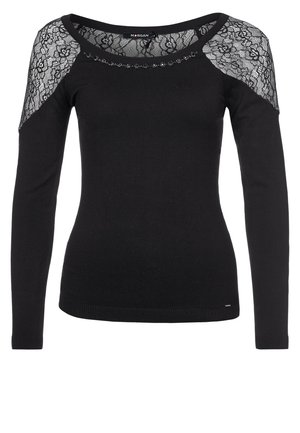 Pullover - black denim