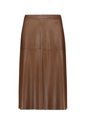 Betty Barclay, BETTY BARCLAY UNIFARBEN A-LINIEN-ROCK - A-lijn rok - dark coffee