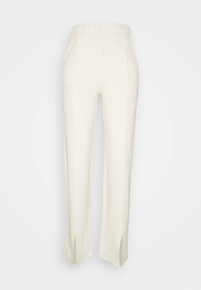 KLARA TROUSERS - Stoffhose - offwhite