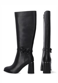 VENEZIA BOOTS - Kozačky na platformě - black