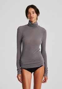 ANNA TURTLENECK - T-Shirt basic - dark gull grey