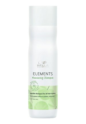 WELLA ELEMENTS – SHAMPOO FÜR ALLE HAARTYPEN UND NORMALE BIS FETT - Shampoo - transparent