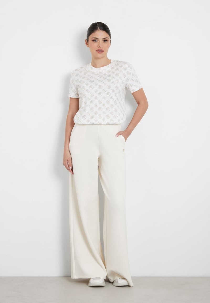 Guess T-shirt print beige