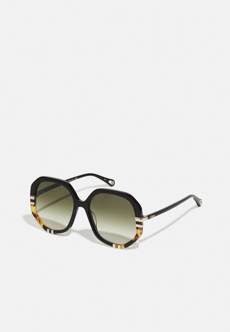 CHLOÉ Sunglasses - black/green