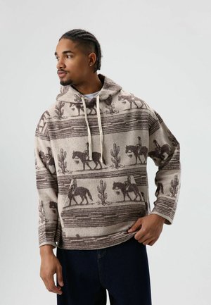 Sweat à capuche - brown