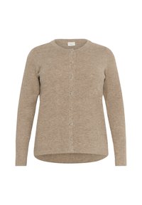 NIELA - Cardigan - toasted coconut melange