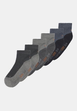 PROTEX FUNCTION QUARTERS 6 PACK UNISEX - Socken - dark grey melange