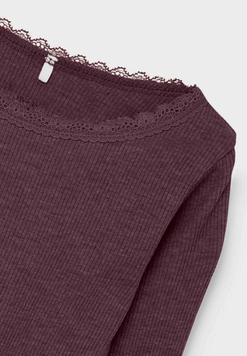 Kinder T-Shirts | Name it NMFKAB Langarmshirt purple, light brown/lila - JK90416 Kinder T-Shirts | Name it NMFKAB Langarmshirt purple, light brown/lila - JK90416