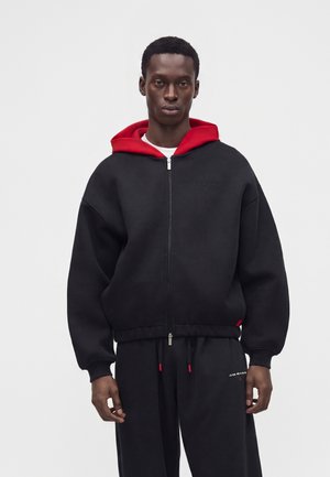 Jordan Let jakke / Sommerjakker - black/university red