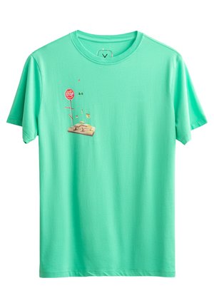 JIONDA - T-Shirt print - turquois