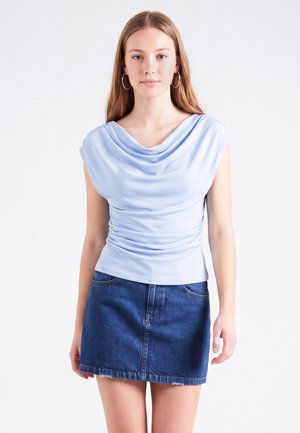 myMo T-shirt basic - light blue