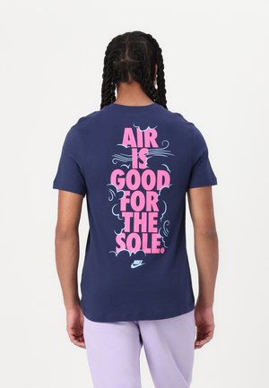 T-shirt med print - dark blue