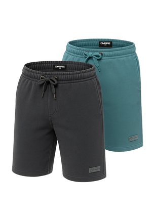 SET OF 2  - Shorts - turquoise grey