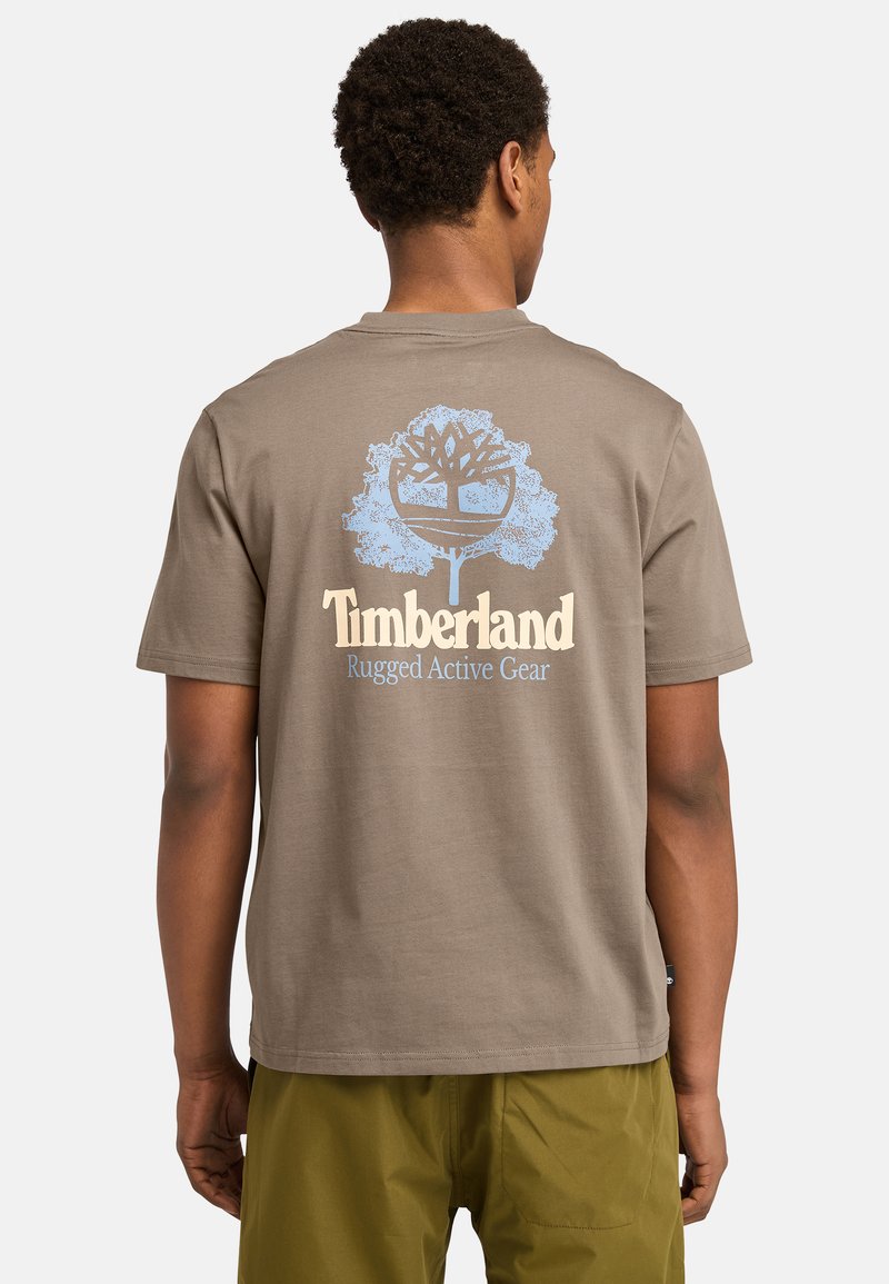 Timberland Camiseta estampada - chocolate chip