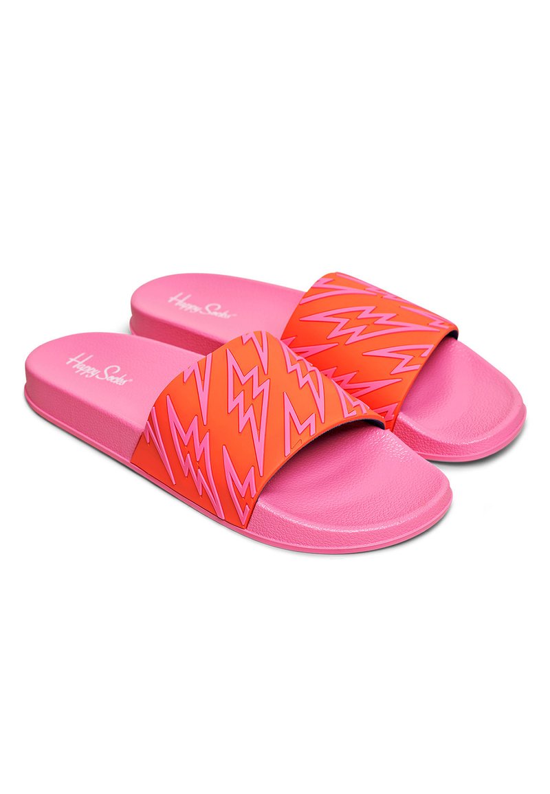 Happy Socks FLASH Pool slides pink Zalando.de