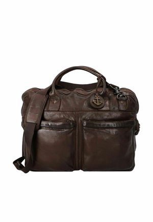 BALTHAZAR AKTENTASCHE LEDER 42 CM LAPTOPFACH - Funda para portátil - chocolate brown