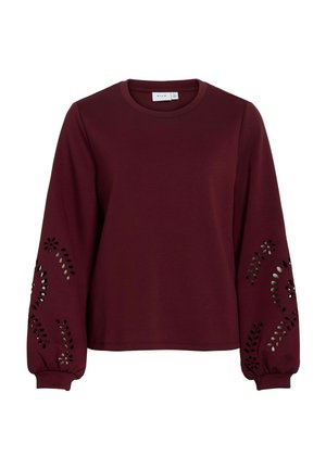 VILA, Sweatshirt - port royale