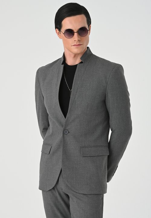 Ombre Open-Front Blazer--Clearance