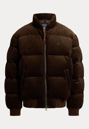 Polo Ralph Lauren, THE WYOMING CORDUROY DOWN JACKET - Gewatteerde jas - dark beech