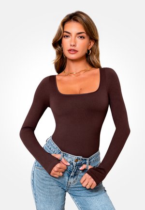 ALLURING UNITARD - Body - brown