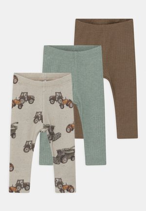 NBMFRODDE 3 PACK UNISEX - Legging - green