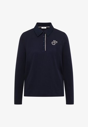 Cecil, LANGARM POLOSHIRT MIT KNÖPFEN - T-shirt à manches longues - urban dark blue