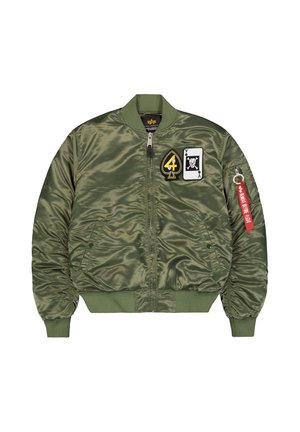 Alpha Industries, ALPHA INDUSTRIES MEN - BOMBER JACKETS MA-1 BLACK DEVILS - Bomber Jacket - sage-green