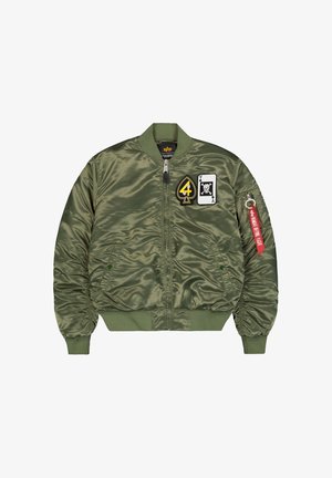 Alpha Industries, ALPHA INDUSTRIES MEN - BOMBER JACKETS MA-1 BLACK DEVILS - Bomber Jacket - sage-green