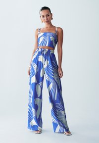 ST MRLO WAVE BODICE - Top - blue abstract