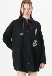 Volcom FA VADERETRO - Rochie tip cămașă - black