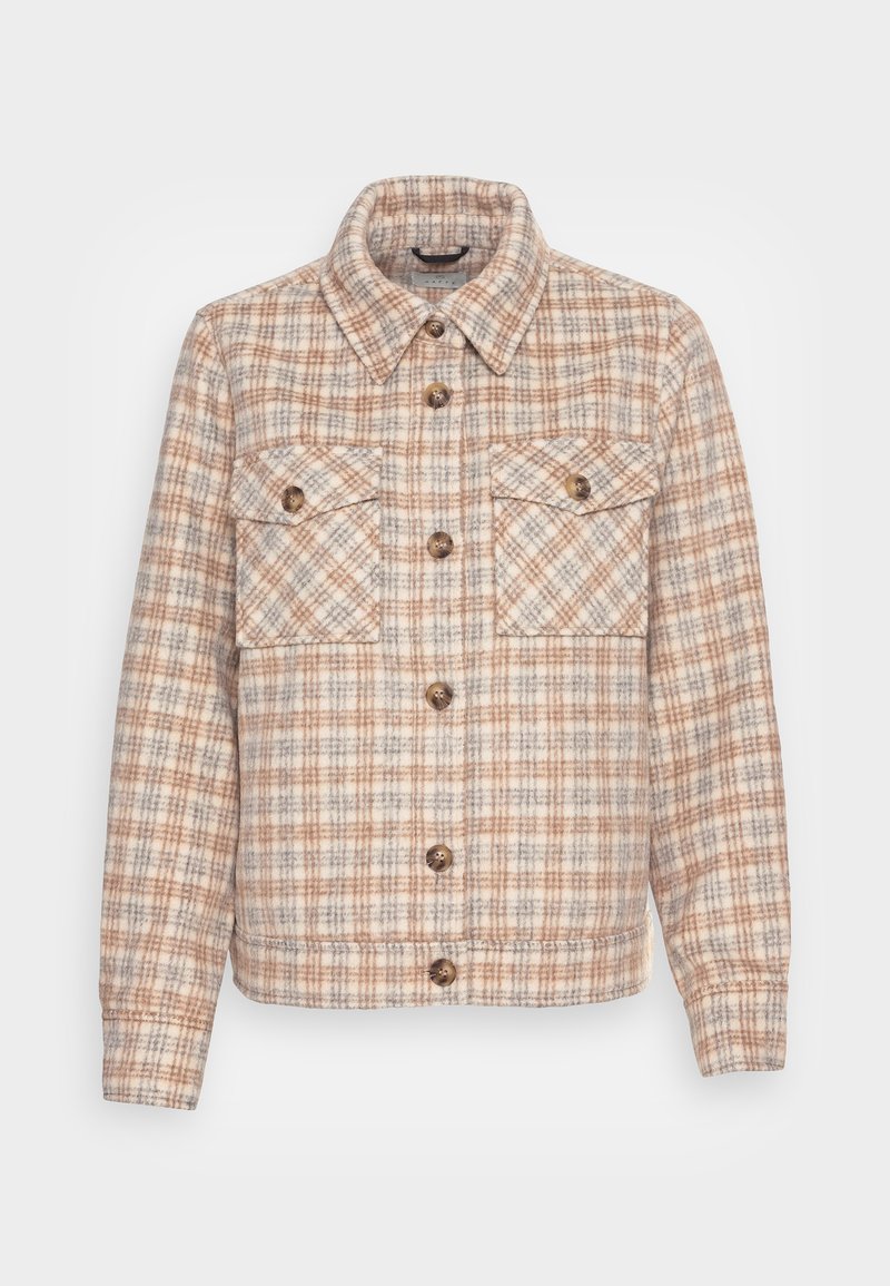 Damen Leichte Jacken | Kaffe SERIN JACKET Leichte Jacke offwhite/blue/sand/sand - EE08072 Damen Leichte Jacken | Kaffe SERIN JACKET Leichte Jacke offwhite/blue/sand/sand - EE08072