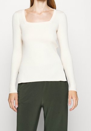 Strickpullover - white
