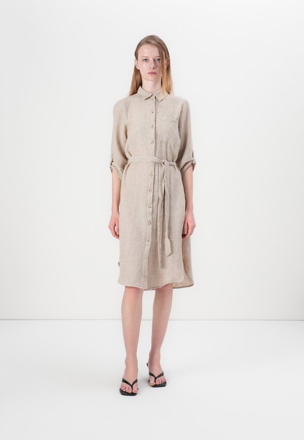 JDYBETTY SHIRT DRESS - Blusenkleid - humus