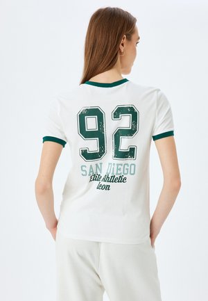 PRINTED - Print T-shirt - beige