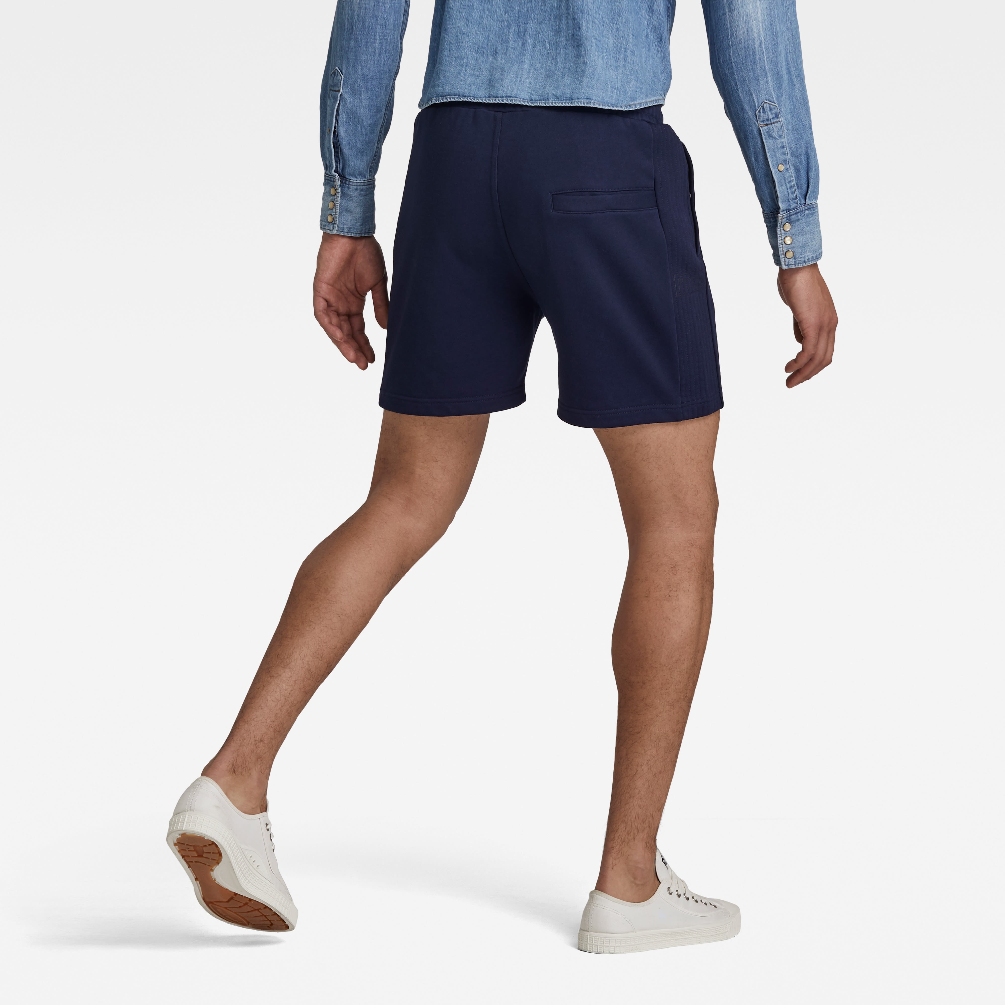 stitch star bermuda shorts