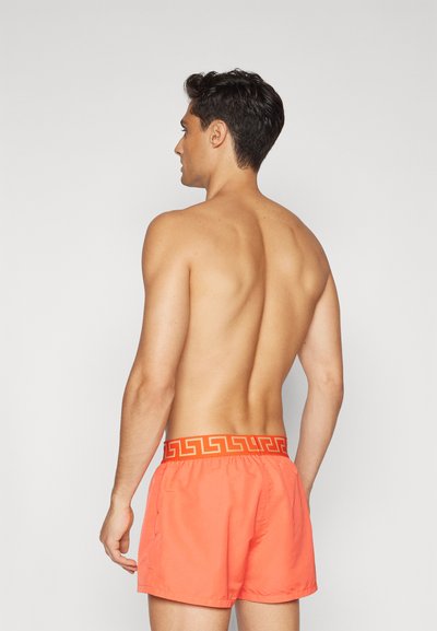 Versace SWIM BOXER NEW LOGO - Kopalne hlače - coral/gold