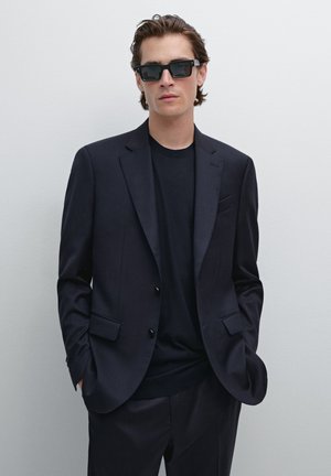 PINSTRIPE - Sakko - mottled dark blue