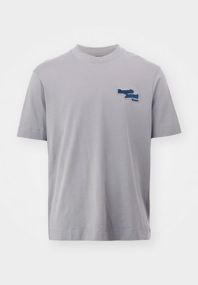 Emporio Armani Apdrukāts T-krekls - chinagrey
