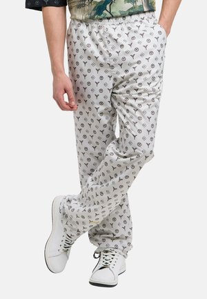 FREIZEIT - TORN PAGES OF ERITALE - Trousers - weiß